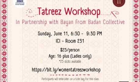 Tatreez Workshop